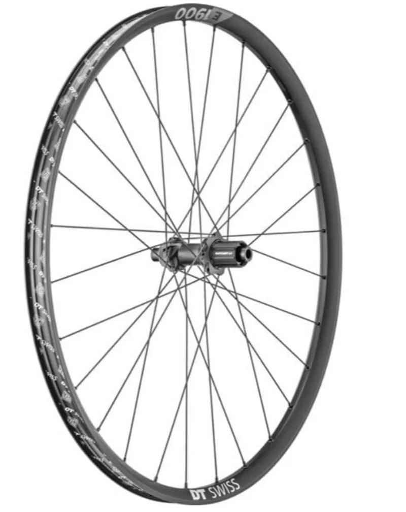 Balfes Bikes Dt Swiss DT Swiss E 1900 Rear MTB Wheel 27.5 Inch 30mm Rim Shimano HG in Black | Free postage over £30, £10 off first order, price match & 0% finance.